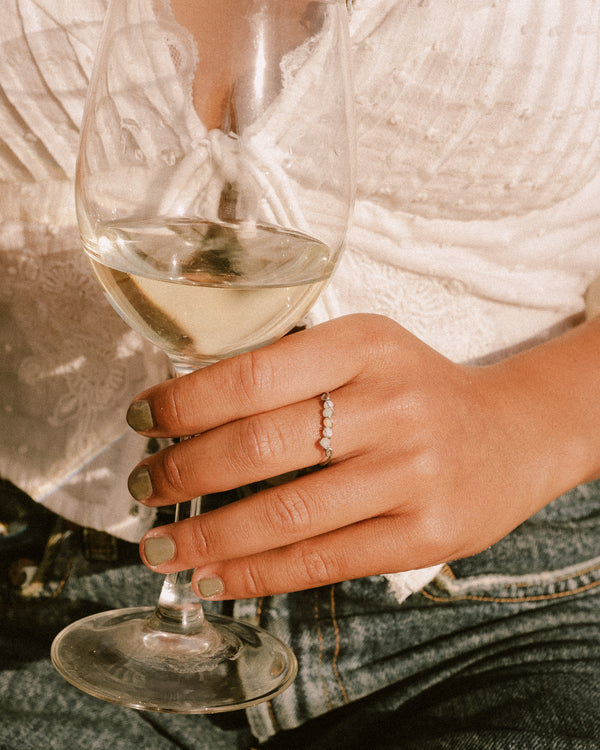 Twist of Light Ring