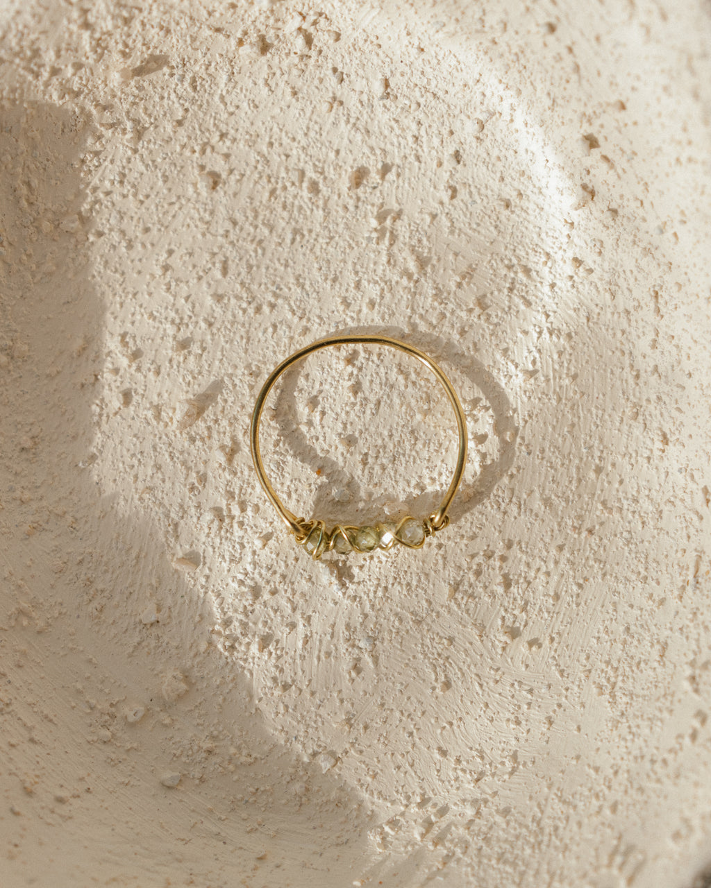 Twist of Light Ring