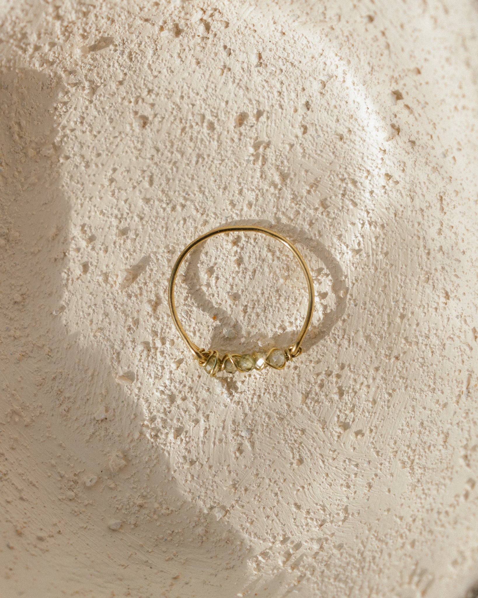 Twist of Light Ring