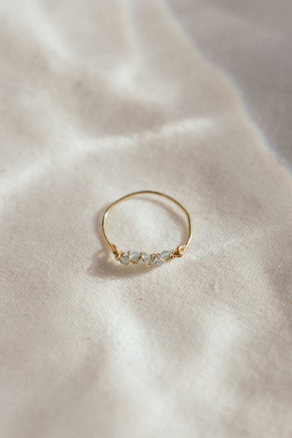 Twist of Light Ring