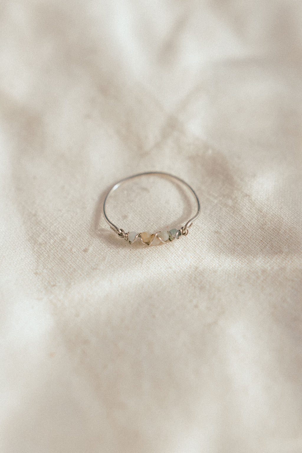 Twist of Light Ring