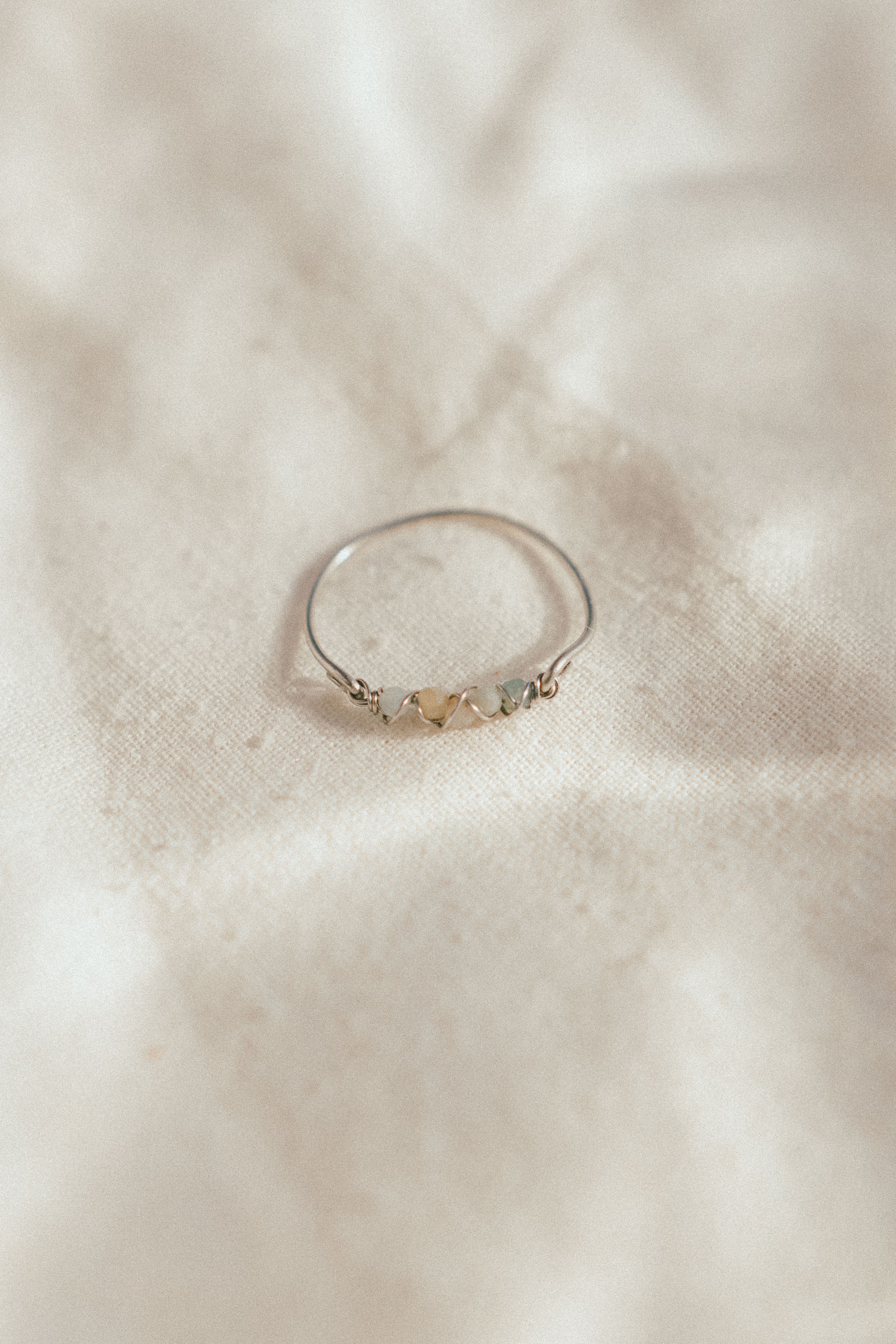 Twist of Light Ring