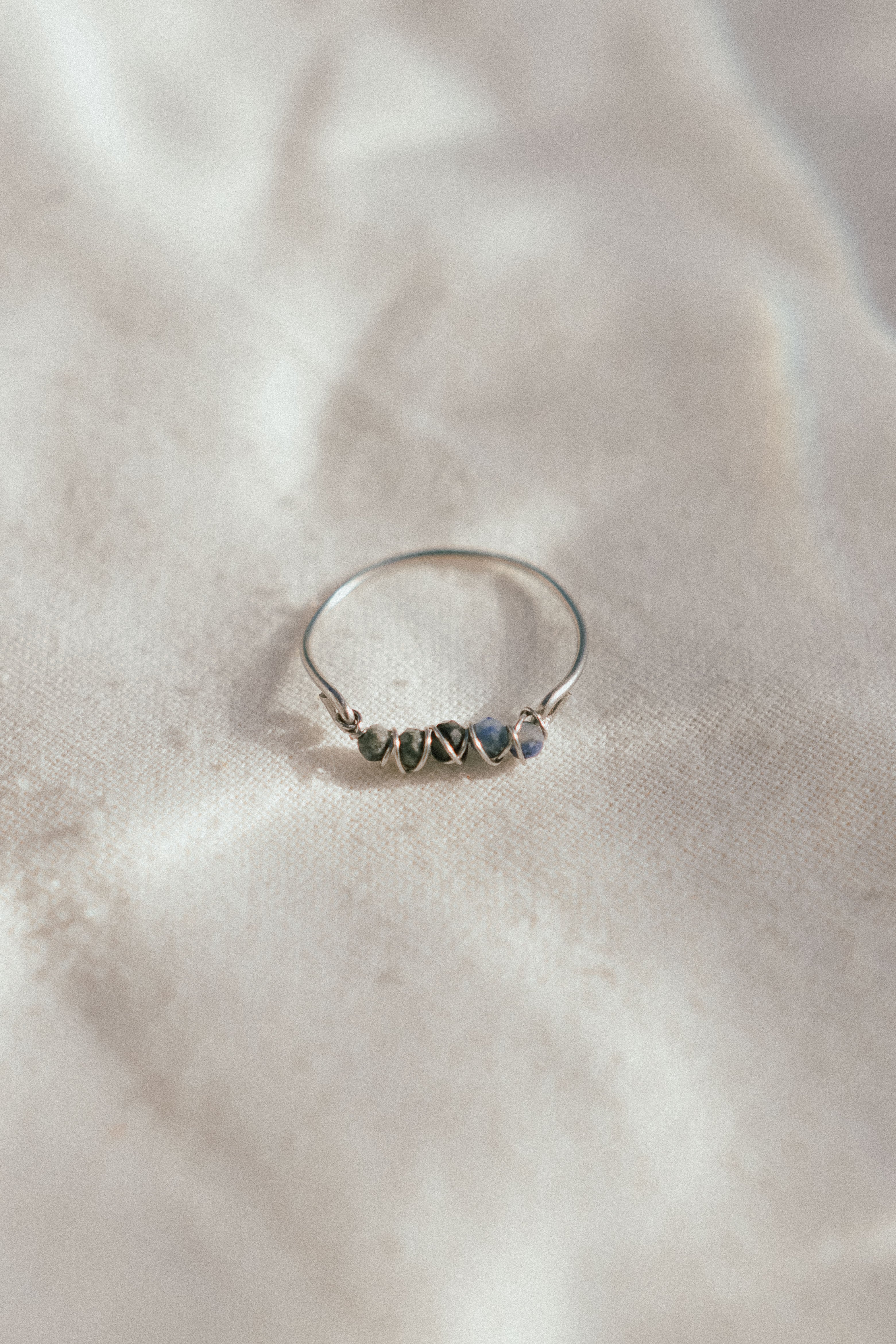 Twist of Light Ring