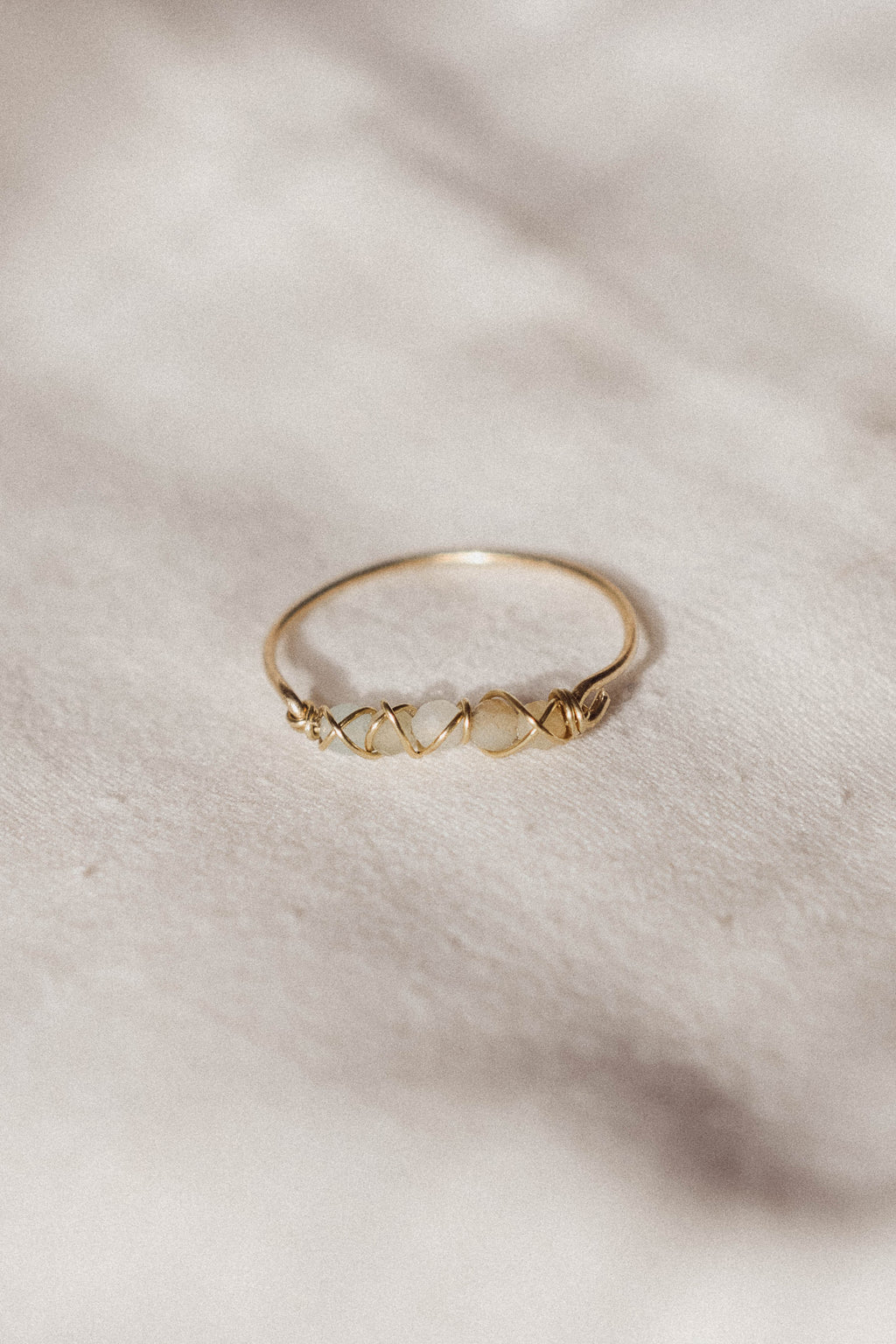 Twist of Light Ring