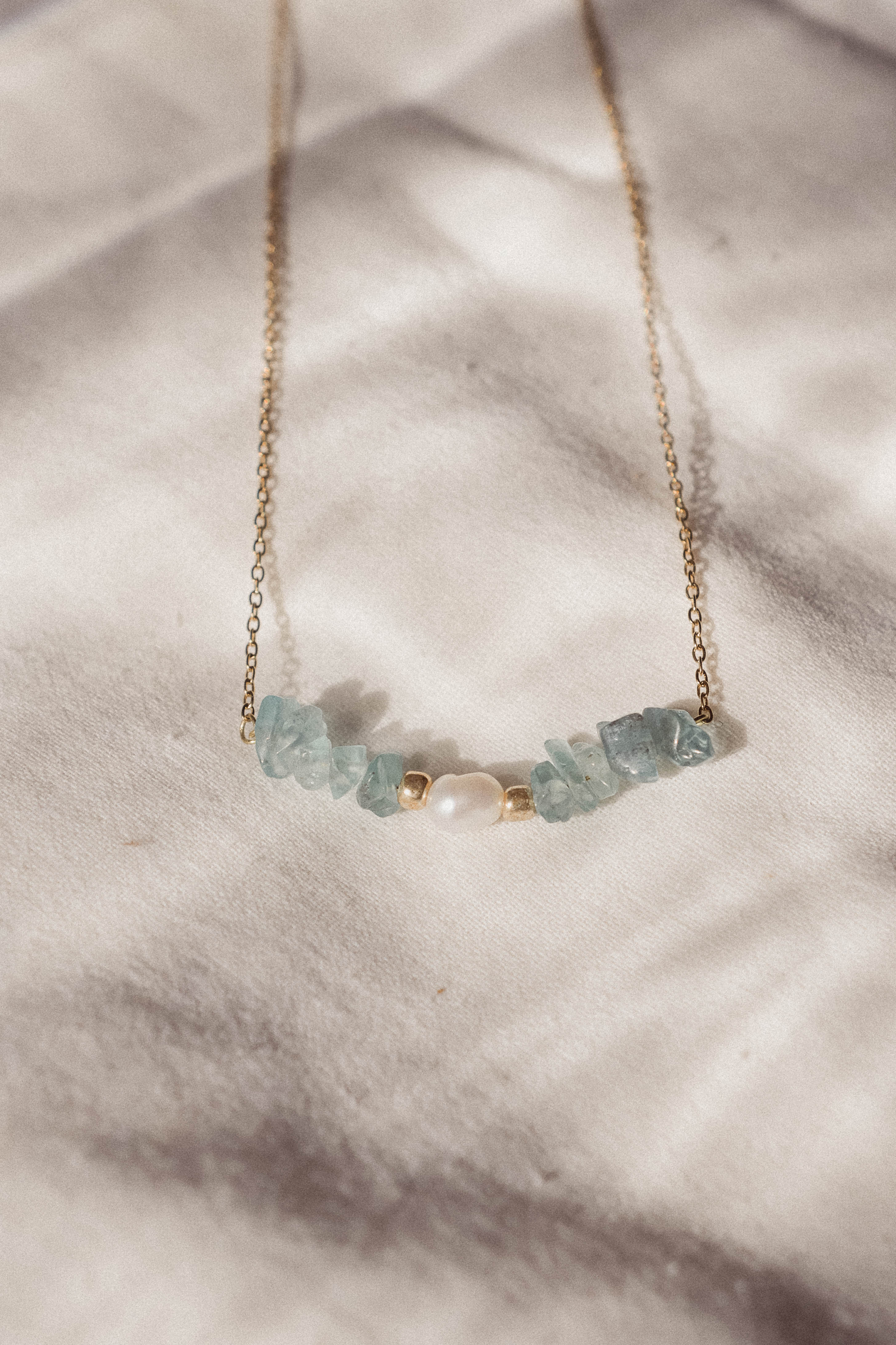 Pearl Cluster Necklace