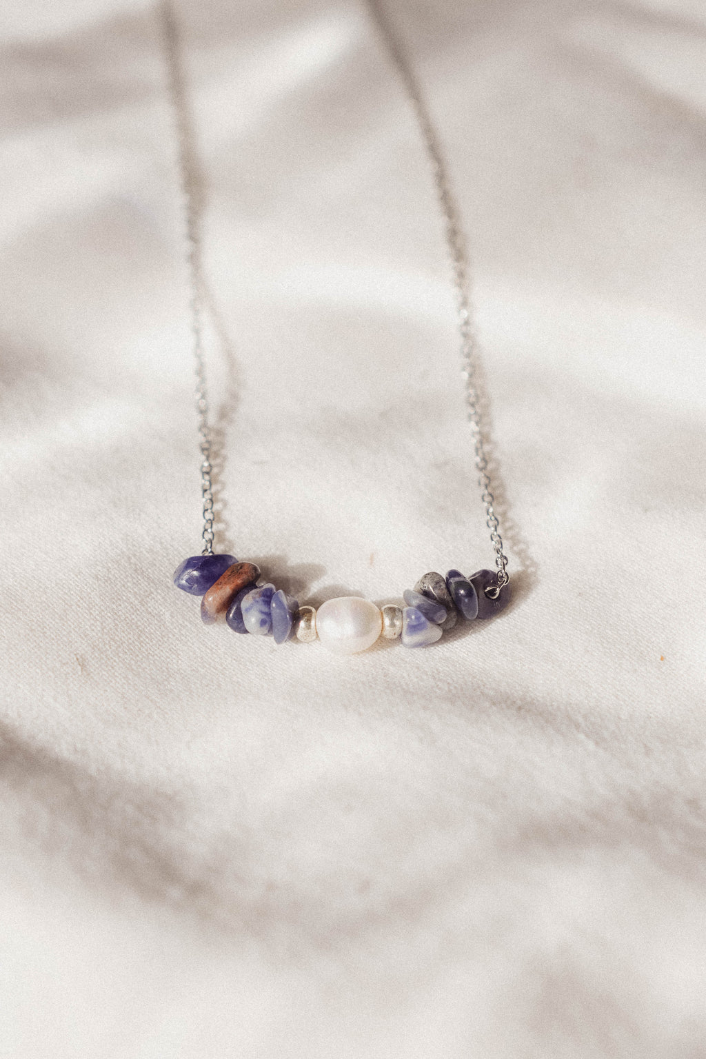 Pearl Cluster Necklace