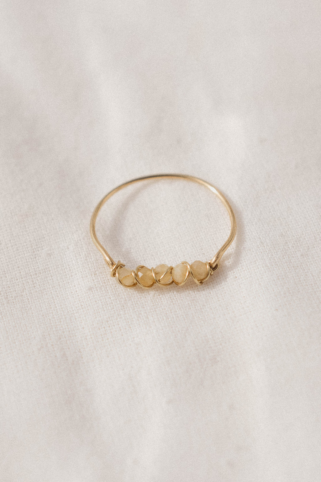 Twist of Light Ring