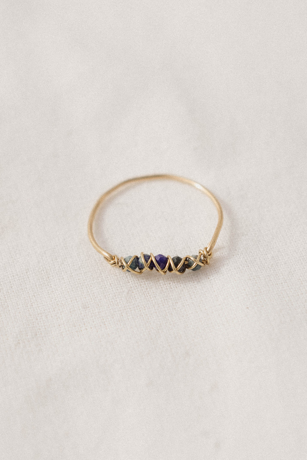 Twist of Light Ring
