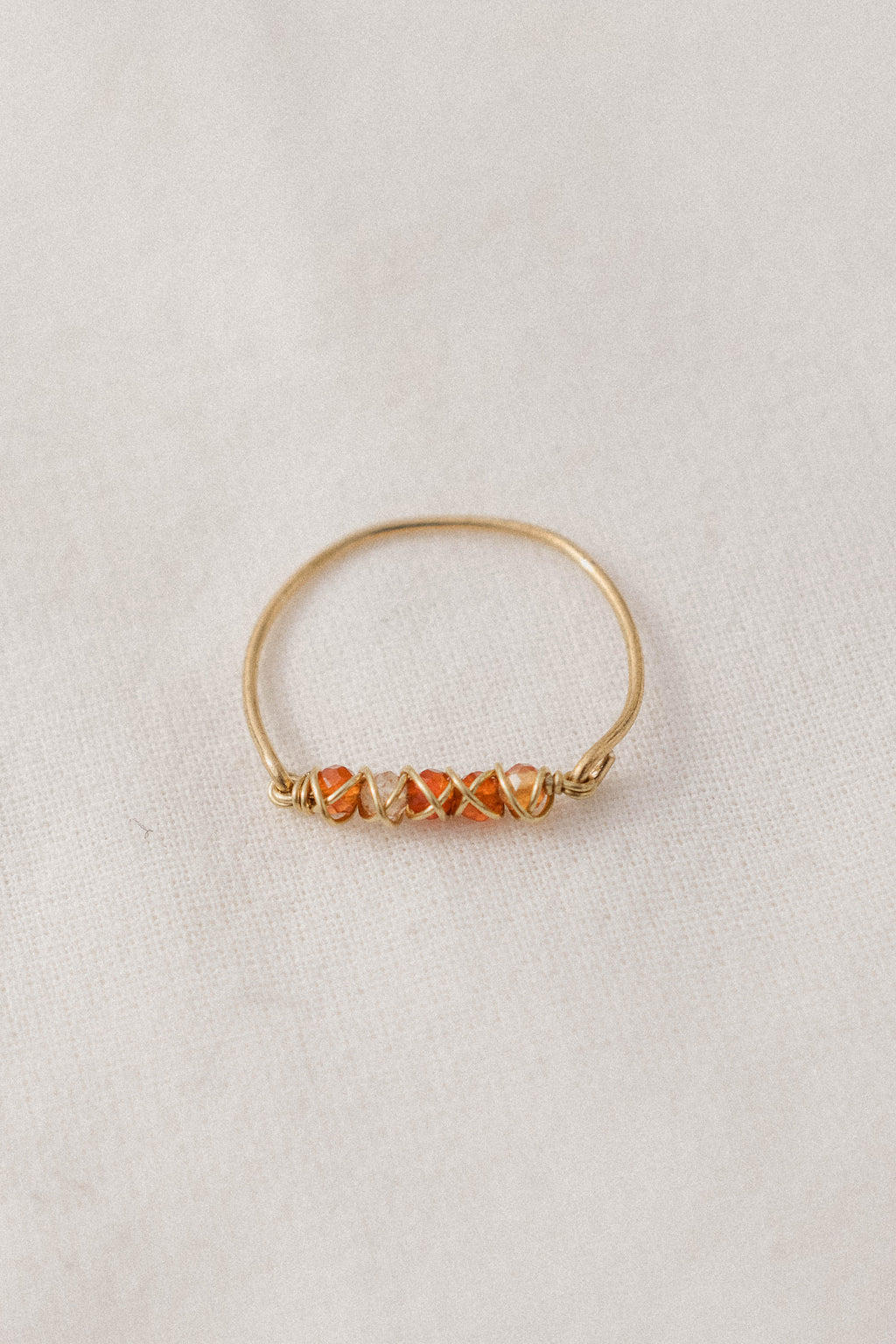 Twist of Light Ring