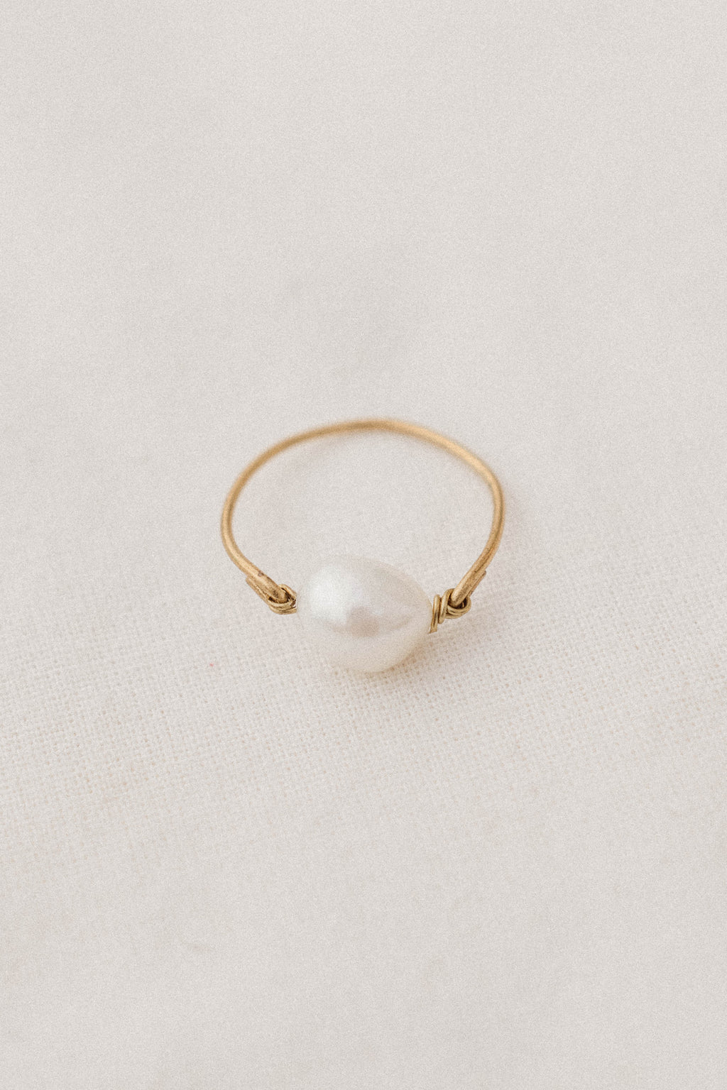 Single Freshwater Pearl Ring