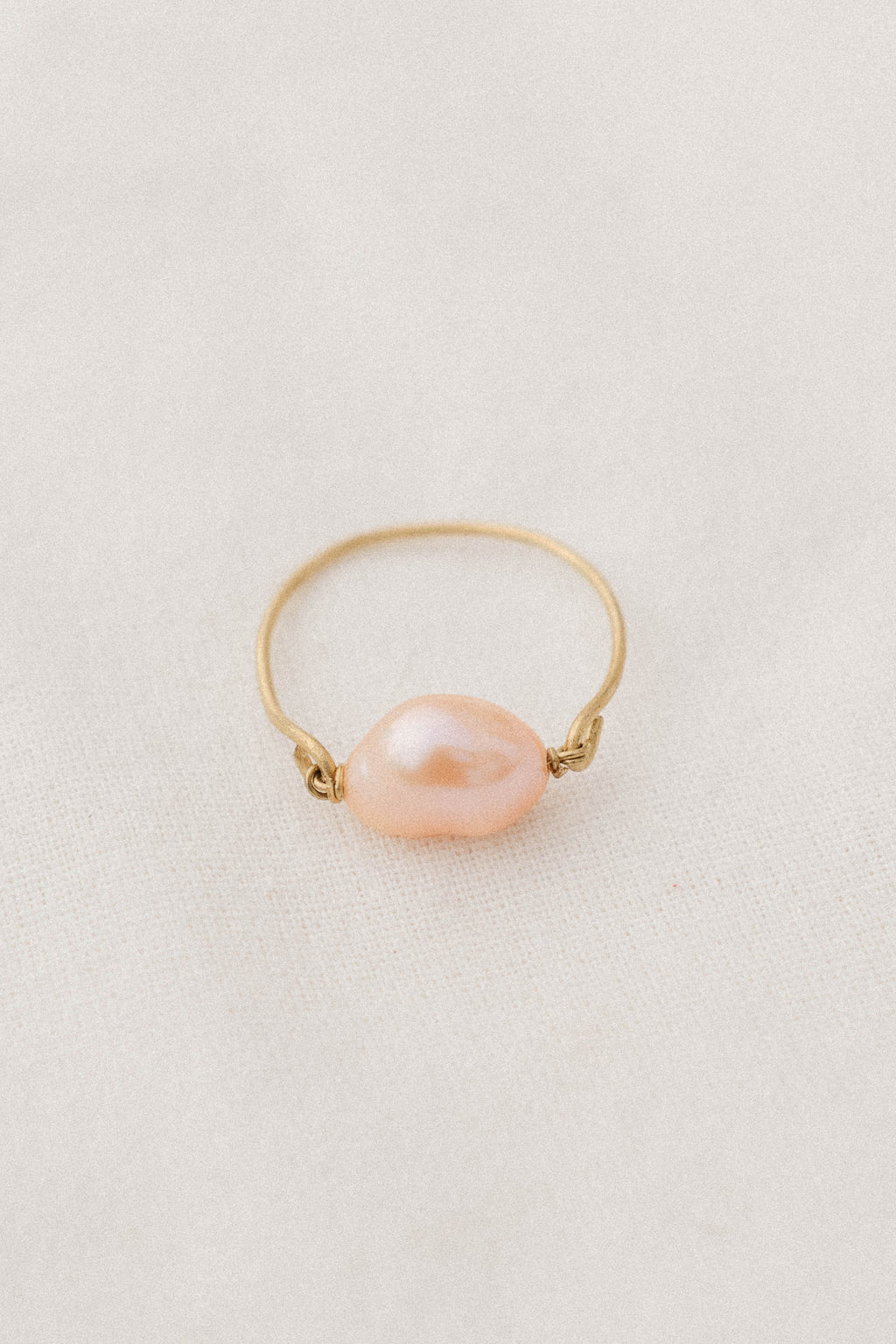 Single Freshwater Pearl Ring