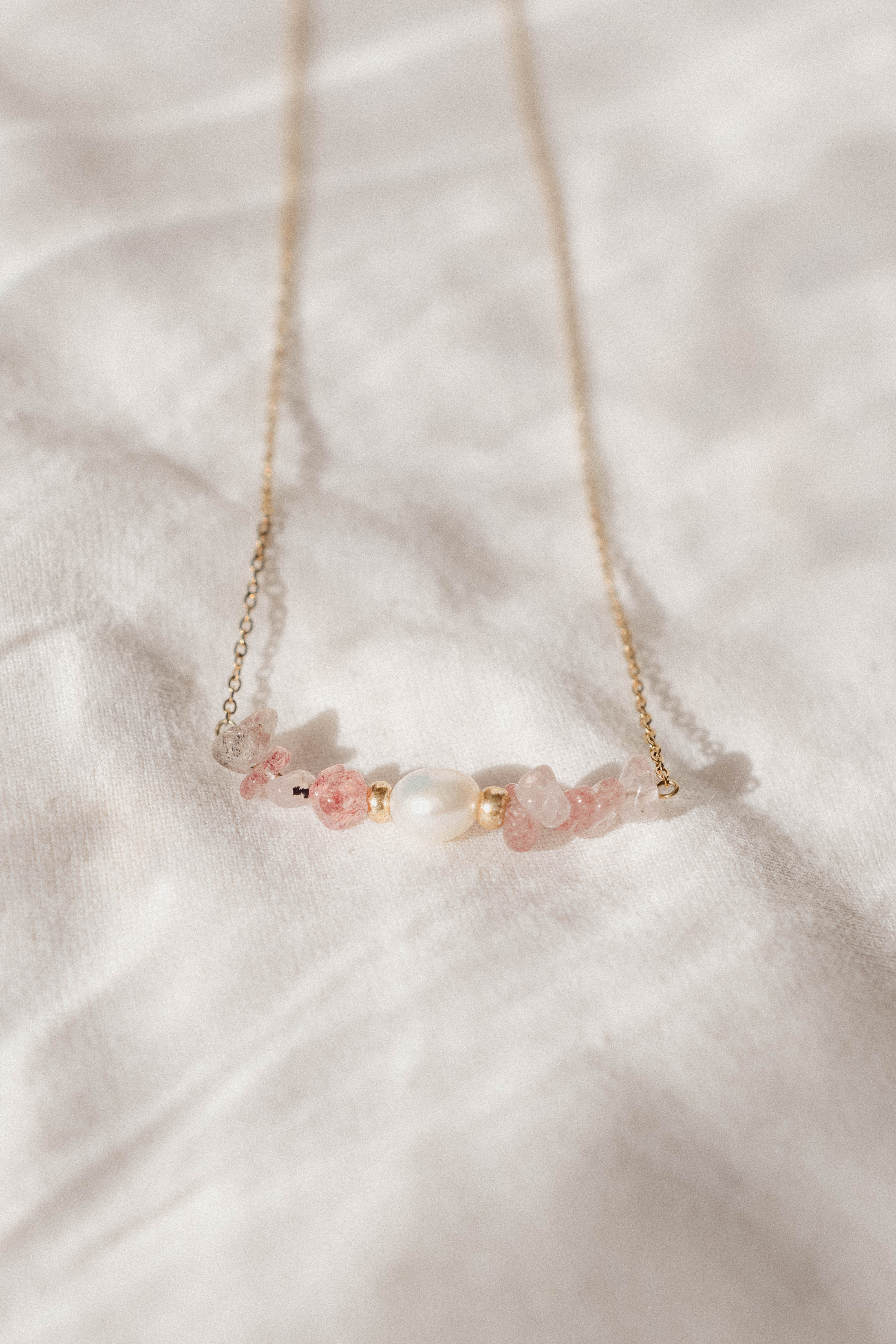 Pearl Cluster Necklace