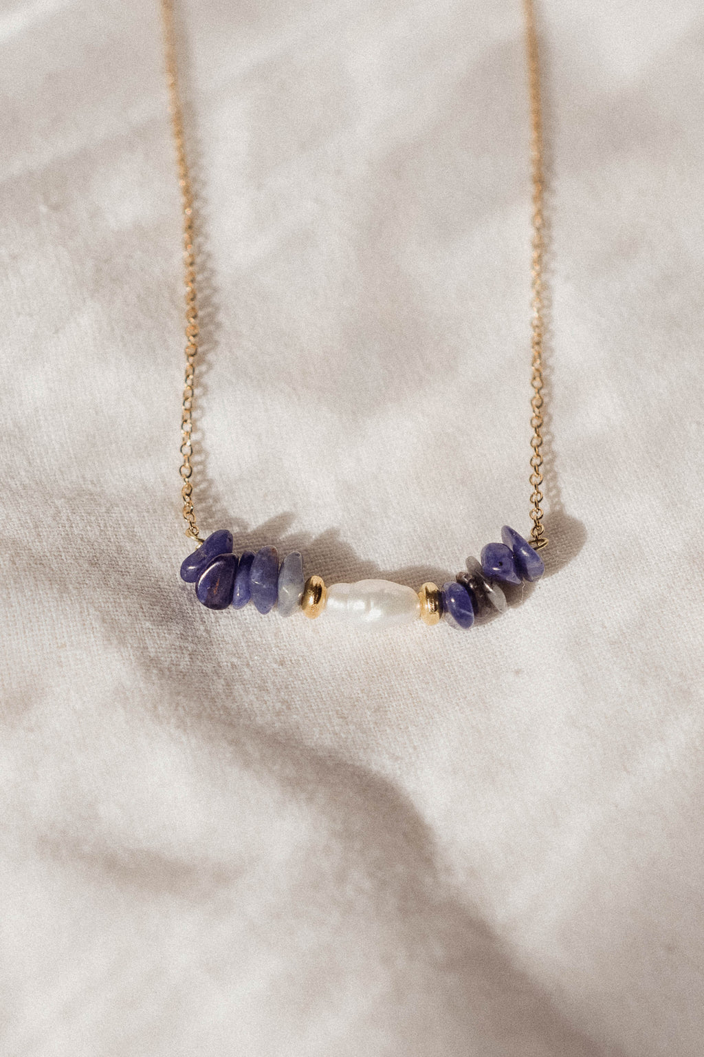 Pearl Cluster Necklace
