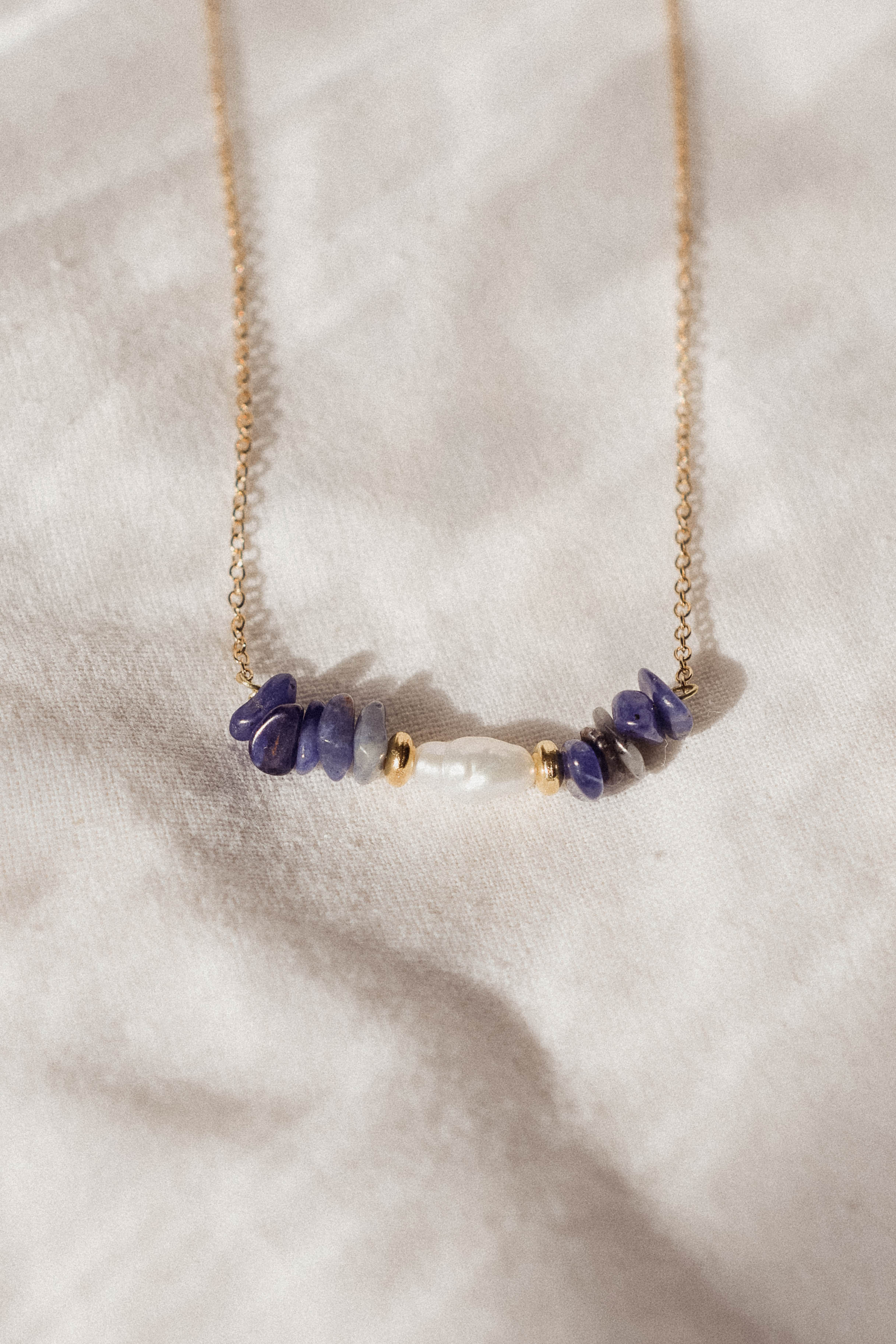 Pearl Cluster Necklace