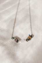 Pearl Cluster Necklace