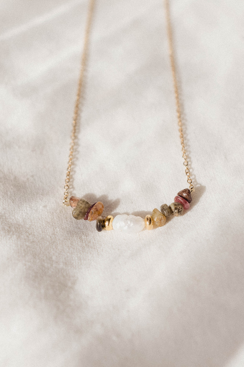 Pearl Cluster Necklace