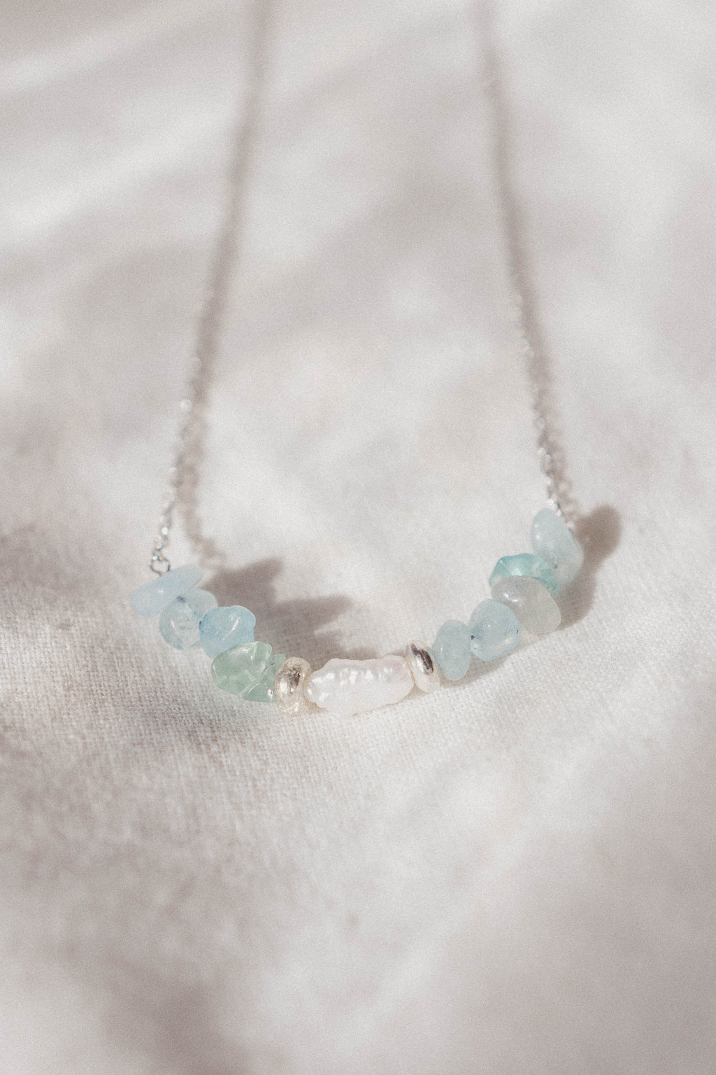 Pearl Cluster Necklace