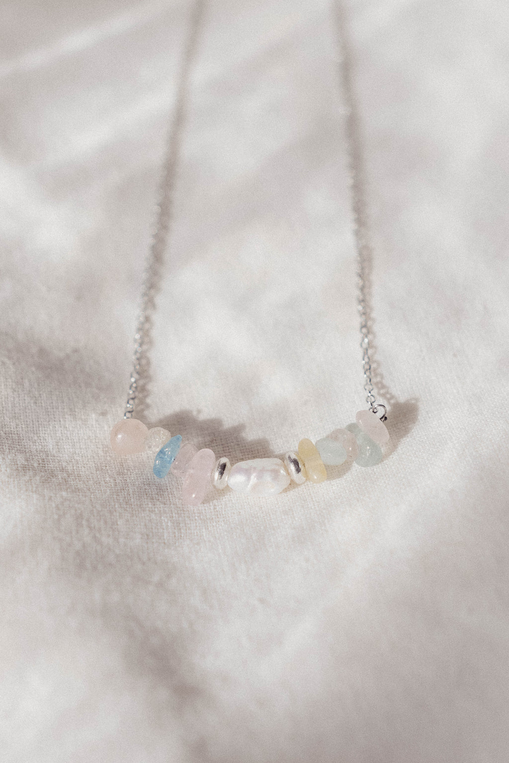 Pearl Cluster Necklace