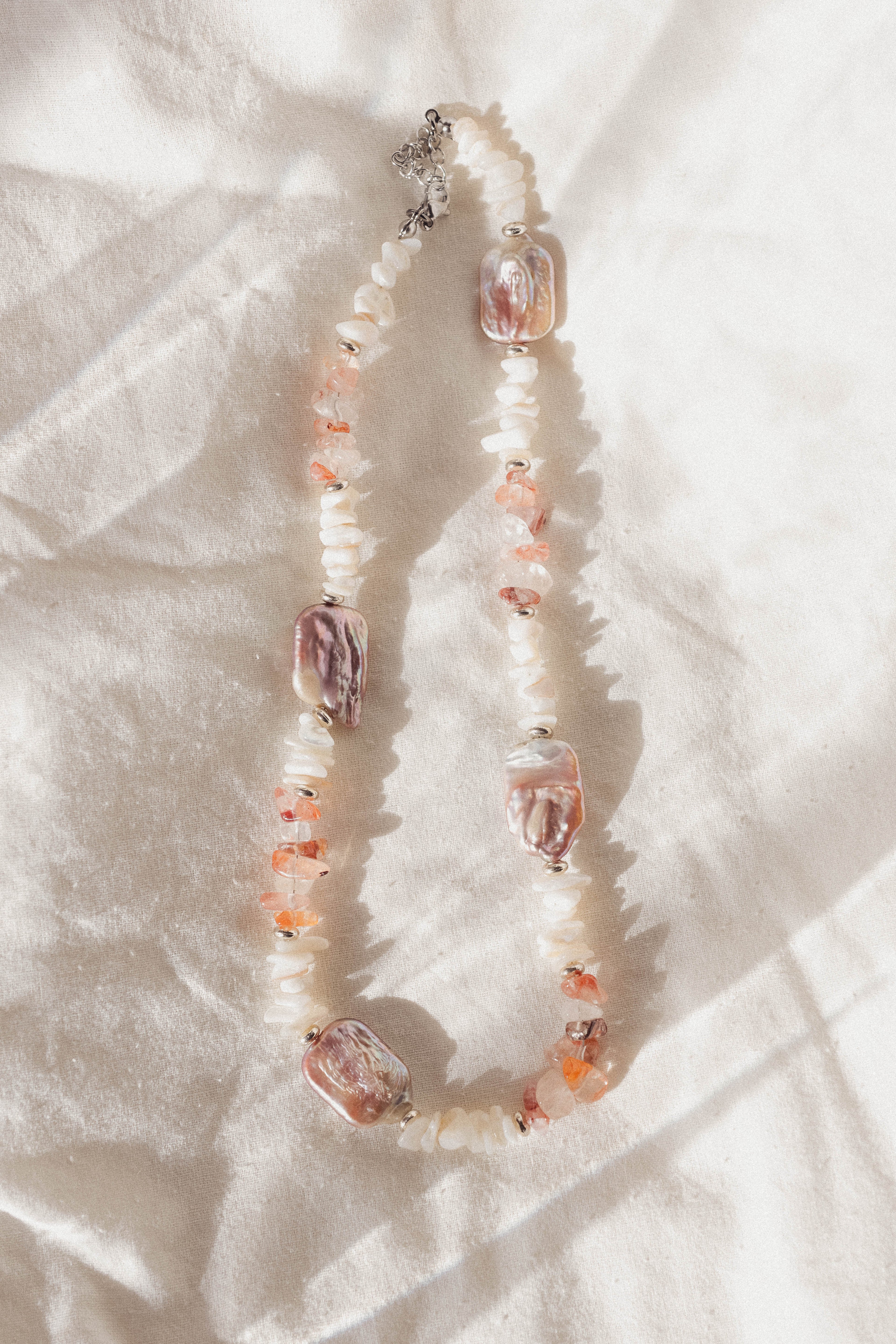 Coral Bloom Necklace